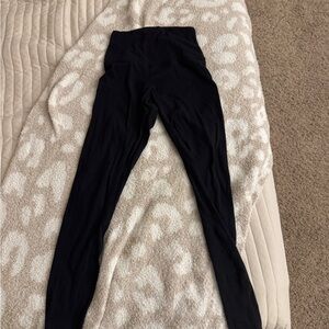 black lululemon leggings 25”